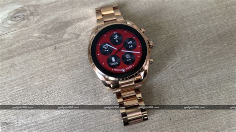 review michael kors smartwatch|michael kors gen bradshaw smartwatch.